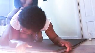 Fat Ass African Chick Doggystyled And Pussy Creampied