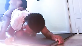 Fat Ass African Chick Doggystyled And Pussy Creampied