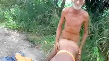 Native Bush People Fucking Outdoor