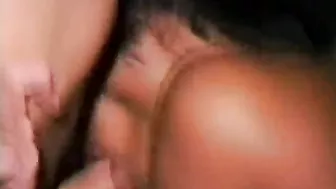 African Beauty Destroyed By 2 Big White Cocks