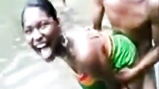 African Tribe Girl Fucking In Front Of Unleashed Crowd