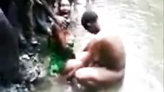 African Tribe Girl Fucking In Front Of Unleashed Crowd