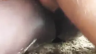 Fucking On The Beach Of Africa With Local Sweet Ebony