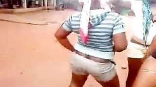 Greetings From Africa! Sexy Black Chick With Short Hair Fucked Hard