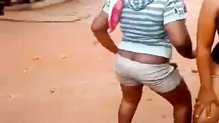 Greetings From Africa! Sexy Black Chick With Short Hair Fucked Hard