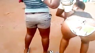 Greetings From Africa! Sexy Black Chick With Short Hair Fucked Hard