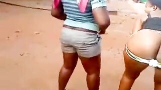 Greetings From Africa! Sexy Black Chick With Short Hair Fucked Hard