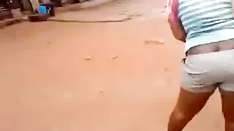 Greetings From Africa! Sexy Black Chick With Short Hair Fucked Hard