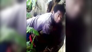 Real Amateur African Native Woman Gangbanged In the Jungle By Local Bums