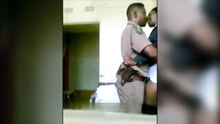 South African Cops Caught Fucking On Duty At The Office