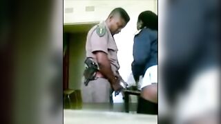 South African Cops Caught Fucking On Duty At The Office