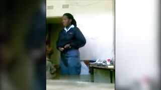 South African Cops Caught Fucking On Duty At The Office