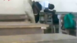 Kongo Teacher Busted Fucking Student Girl at Classroom