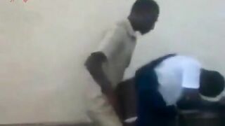 Kongo Teacher Busted Fucking Student Girl at Classroom