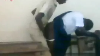 Kongo Teacher Busted Fucking Student Girl at Classroom