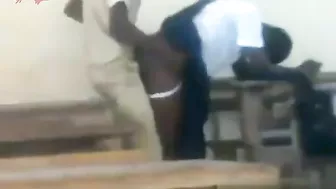 Kongo Teacher Busted Fucking Student Girl at Classroom Kongo Teacher Busted Fucking Student Girl at Classroom