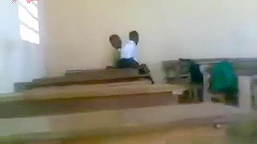 Kongo Teacher Busted Fucking Student Girl at Classroom