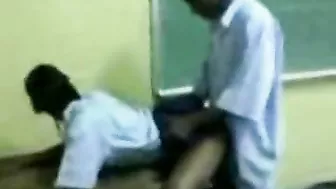 Real African Teacher Fucked In A Classroom By Her Student And Taped By His Friend