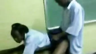 Real African Teacher Fucked In A Classroom By Her Student And Taped By His Friend