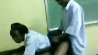 Real African Teacher Fucked In A Classroom By Her Student And Taped By His Friend