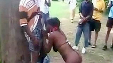 366px x 206px - Mass Blowjob With One Shameless African Hooker In A Public Park | AREA51. PORN