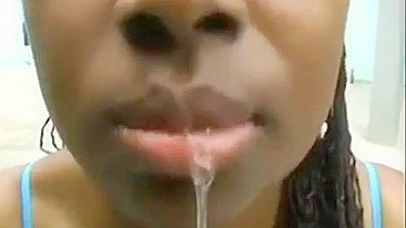 African Village Girl Had A Rough Time During Blowjob