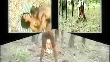 Native Girls Go Crazy For Sex Under Hot African Sun