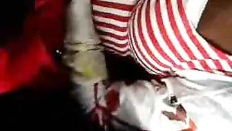 Real Amateur African Hooker Doing White Customer In Car In South Africa