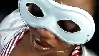 Real Amateur African Hooker Doing White Customer In Car In South Africa