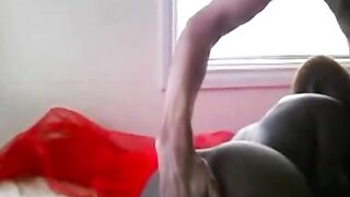 African Skinny Teen Fucked By White Boy Who Filled Her Pussy With Cum