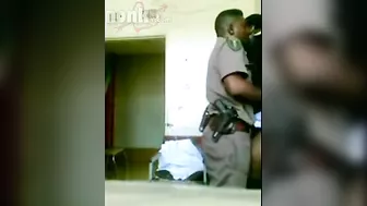 Real African Cops Having Sex at the Police Station