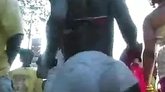 African Booty Dance On The Street