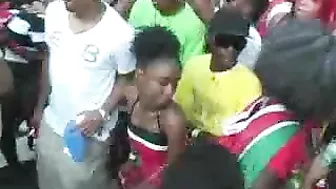 African Booty Dance On The Street
