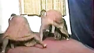 Real African Native Women Booty Dance and Striptease