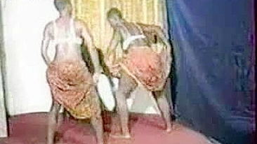 Real African Native Women Booty Dance and Striptease