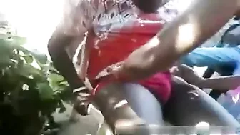 South African Sluts Fuck Stranger In Public While Crowd Of People Watching