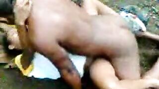 African Native Woman Fucked In Jungle - Amateur Mobile Phone Video