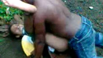 African Native Woman Fucked In Jungle - Amateur Mobile Phone Video