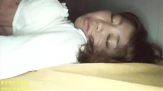 Drunk Asian teen pussy exploration and rough sex with boyfriend