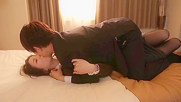 Fucking a Hot & Wild Japanese Officer While Drunk on One Crazy Night