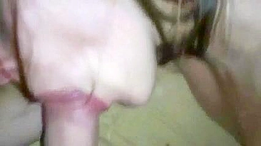 Absolutely Wasted Chick Gets Blown and Cummed on after Partying Hard