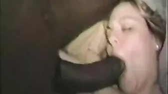 Drunk Amateur girl gets destroyed after party by monster black dick