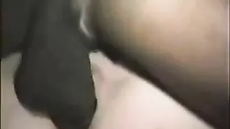 Drunk Amateur girl gets destroyed after party by monster black dick