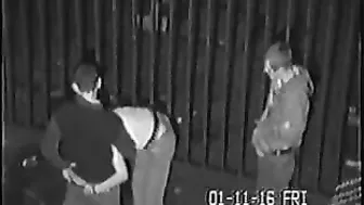 Fuckin' Drunk German Teens Pound Bitch outside Disco Club