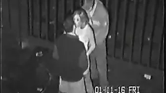 Fuckin' Drunk German Teens Pound Bitch outside Disco Club