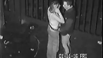 Fuckin' Drunk German Teens Pound Bitch outside Disco Club