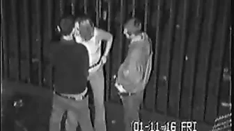 Fuckin' Drunk German Teens Pound Bitch outside Disco Club