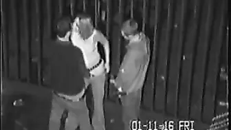 Fuckin' Drunk German Teens Pound Bitch outside Disco Club
