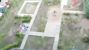 Fuckin' Drunk Russians Get Freaky in Public Park