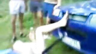 Drunk Bitch Gets Hammered on Picnic and Embarrasses herself in front of everyone